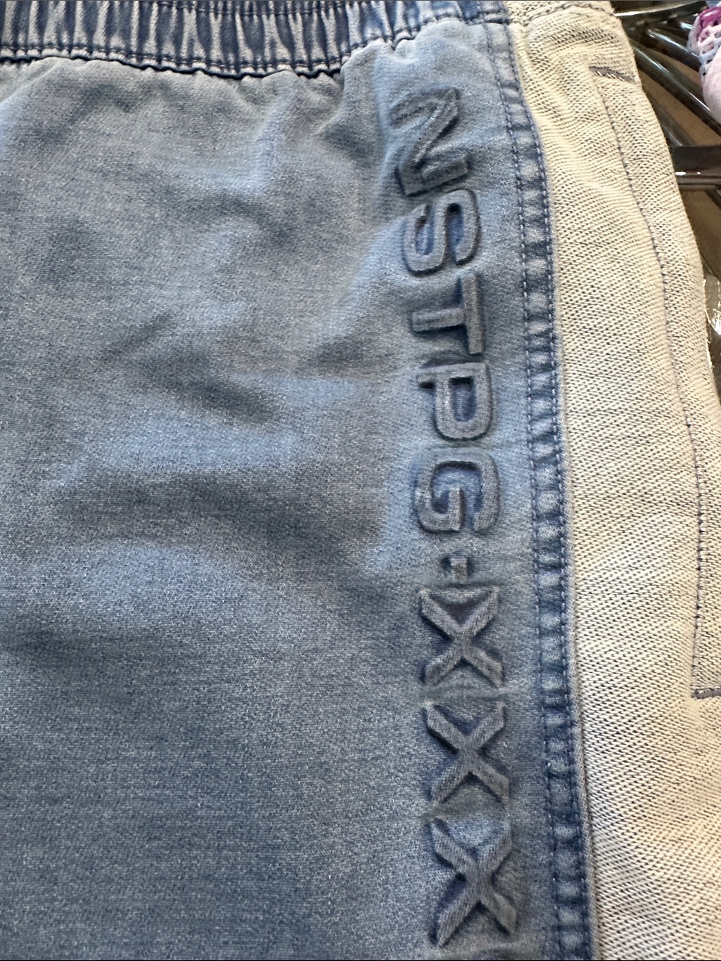 Nwt Nasty Pig Casual Light Blue Men’s Drawstring Shorts — image 4 of 5